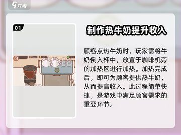 咖啡热牛奶制作🔥《咖啡物语》玩家必学☕截图2