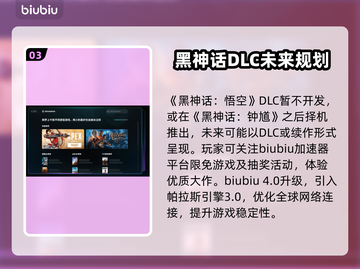 🎮黑神话悟空DLC上线时间曝光！截图4