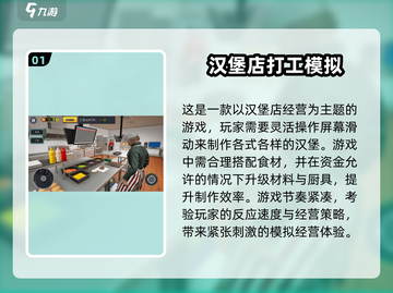 🔥2025超耐玩汉堡店游戏大汇总🍔必试榜单！截图2
