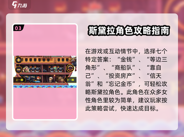 小小航海士💥斯黛拉攻略指南💎轻松制霸海洋！截图4
