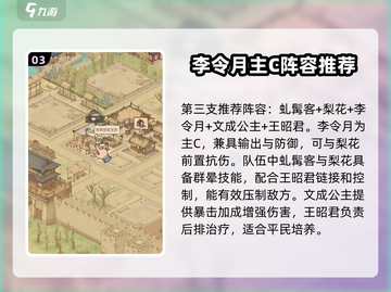 这城有良田🔥李令月最强阵容搭配，速来围观！截图4
