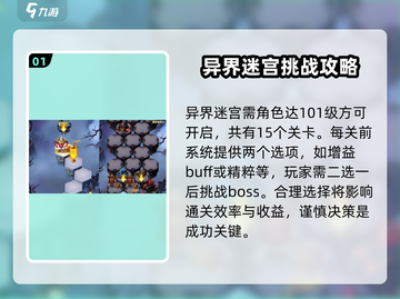 剑与远征2🔥异界迷宫玩法超全攻略来啦！截图2