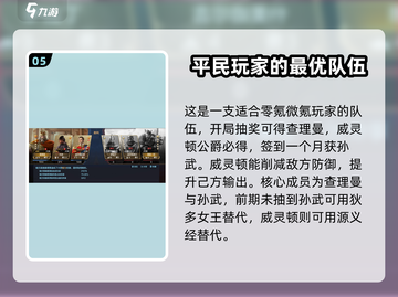 世界启元零氪🔥超强组队阵容分享！💥截图6