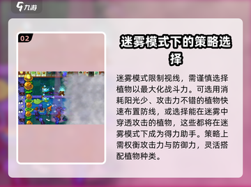 植物大战僵尸杂交版🔥迷雾模式通关秘籍💎截图3