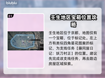 浪人崛起⚡壬生宝箱位置全揭秘！💥截图2