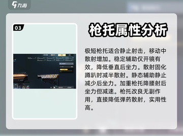 超凡先锋🔥枪托属性大全，助你战力飙升！截图4