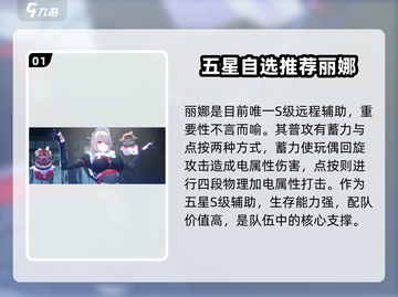 绝区零自选五星角色推荐🔥游戏新手必看！截图2