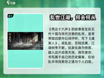 燕云十六声🔥：揭秘游戏背景朝代秘密！截图2