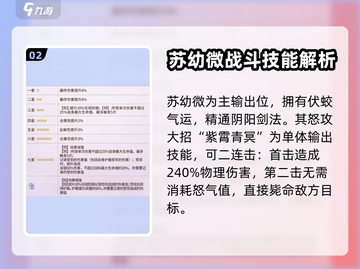 元尊手游🔥苏幼微技能超详细解析来了！截图3