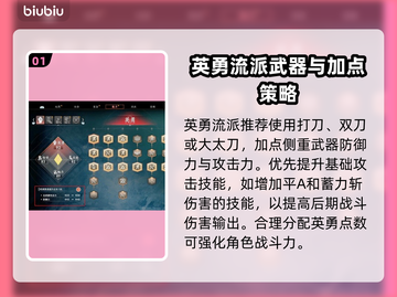 浪人崛起加点推荐🔥游戏新手必看！⚡截图2