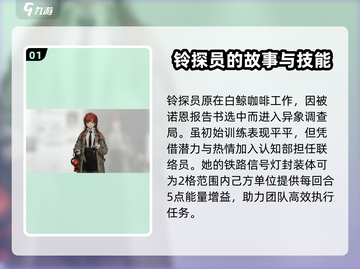 异象回声🔥铃探员强度解析❗游戏党必看截图2