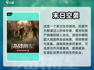 🔥2024必玩！经典末日手游推荐좀截图5