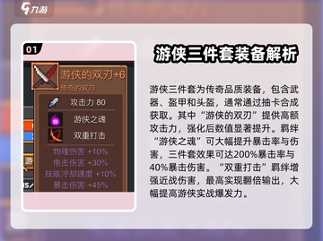 元气骑士前传🔥游侠三件套强度爆表🔥必看！截图2