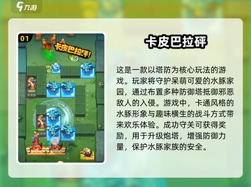 超有趣！可爱的水豚手游大盘点来啦🦿🎮截图2