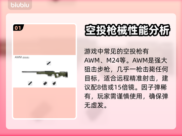 PUBG空投枪🔥强度分析，吃鸡必备！截图2