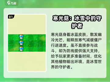 植物大战僵尸：寒光菇✨超强攻略，杂交版蘑菇王者来袭！截图2