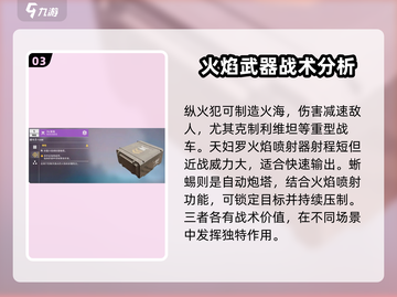创世战车🔥必装火焰发射器推荐，威力爆表！截图4