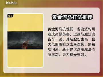 艾尔登法环：黄金河马打法攻略，轻松击败黑夜君临！⚔截图2