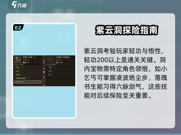 大江湖之苍龙与白鸟🔥紫云洞通关秘籍🎉截图3