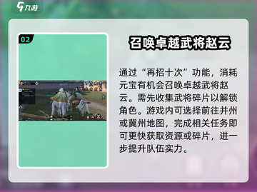 真三国无双霸赵云招募秘籍💥一网打尽！截图3