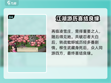 大侠立志传🔥柳月樱剧情通关攻略来啦！截图5