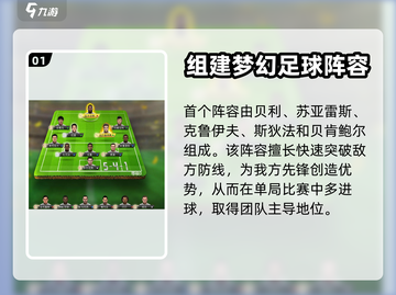 足球大玩家🔥最佳阵容组合攻略💡截图2