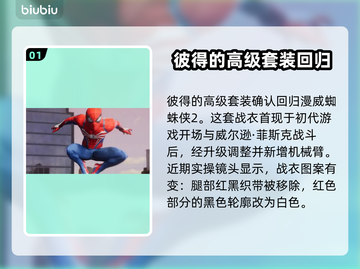 漫威蜘蛛侠2战衣大揭秘！✨游戏党必看🔥截图2