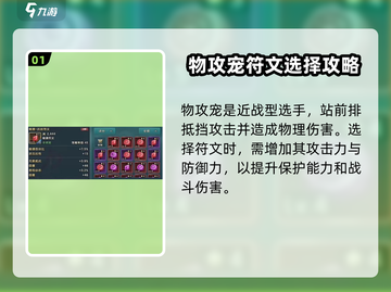 魔力宝贝物攻宠符文搭配🔥最强攻略来啦！截图2
