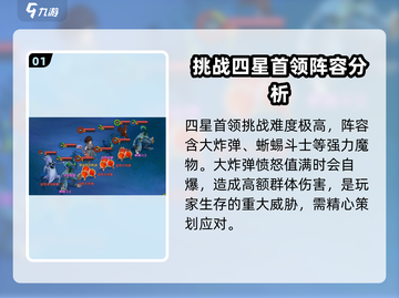 魔力宝贝复兴版🔥4星魔物首领挑战技巧分享！截图2