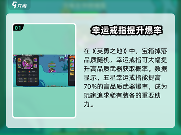 《英勇之地》🔥幸运戒指超强属性解析💎截图2