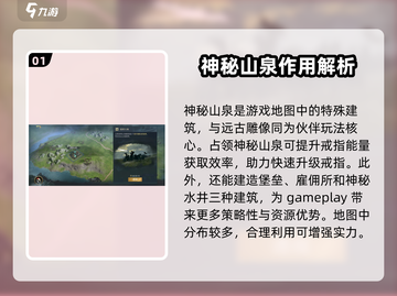 《指环王纷争》神秘山泉💡使用攻略来啦！快人一步🚀截图2