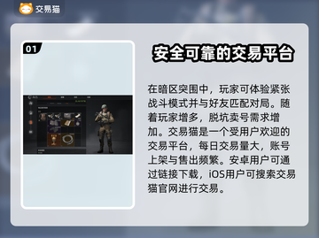 暗区突围账号出售🔥选对平台轻松赚大钱！截图2