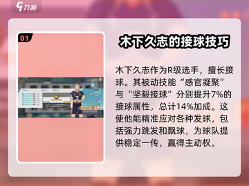 排球少年手游🔥木下久志值得培养吗？球员解析来啦！截图2