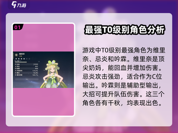 鸣潮🔥最强角色曝光，节奏榜TOP1竟是它！截图2