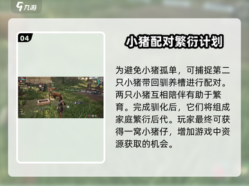 荒野起源养猪玩法🔥猪圈搭建技巧🎉截图5