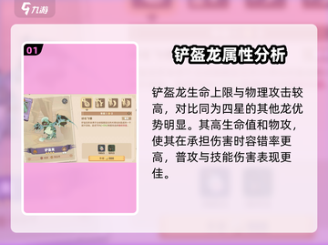 🚨驯龙高手旅程：铲盔龙强度解析🔥游戏必备！截图2