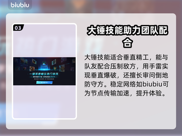 彩虹六号：大锤🔥超强详细介绍来啦！🎉截图4