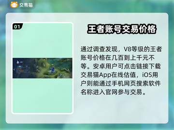 王者V8号能卖多少钱？游戏账号交易平台推荐🔥🎮截图2