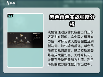 黑色信标阿紫玩法🔥技能效果全解析！🎮截图4