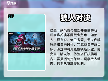 🔥2023超🔥耐玩狼人手游推荐🎉截图2
