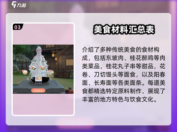 浮生为汝煮玲珑 Gameplay美食党不容错过的菜谱🔥截图4
