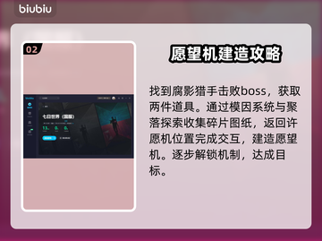 七日世界愿望机解锁🔥秘籍来了！快看👇截图3