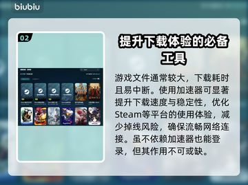 Steam游戏加速器推荐，玩转全球游戏⚡🔥截图3