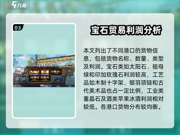 《黎明之海》美洲贸易暴利排行🔥速看！💰截图4