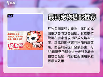 冒险岛联盟的意志🔥宠物搭配推荐来啦！截图3