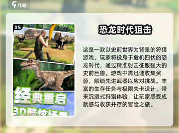 🎯恐龙射击经典游戏合集🎉2025怀旧必备截图6