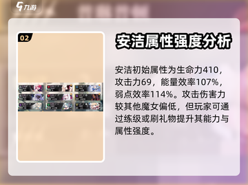 千年之旅:安洁属性大曝光💥游戏党必看！截图3