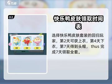 蛋仔派对🔥快乐鸭皮肤免费获取方式大公开！👇截图3
