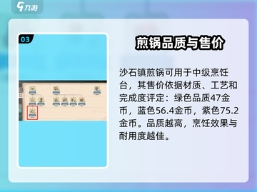 🔥《沙石镇时光》煎锅速成法🍳截图4