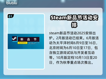 Steam新品节2025日期大曝光！🎮别错过超燃游戏盛宴🔥截图2